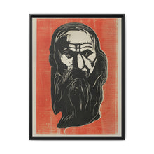 Head of an Old Man with Beard (1902) by Edvard Munch - NOMADEN ART GALLERY
