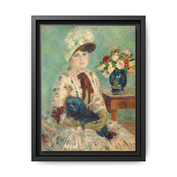Pierre-Auguste Renoir's Mlle Charlotte Berthier (1883) - NOMADEN ART GALLERY