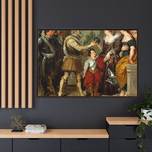 Henri IV Conferring the Regency upon Marie de' Medici (after Rubens) by Eugène Delacroix