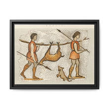 Hunter-Gatherer Mosaic: Vintage Encyclopaedia Art (1891) - NOMADEN ART GALLERY