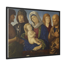 Madonna and Child with Four Saints (ca. 1500 (Renaissance)) by Vincenzo di Biagio Catena and After Giovanni Bellini