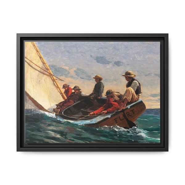 The Flirt (1874) by Winslow Homer - NOMADEN ART GALLERY