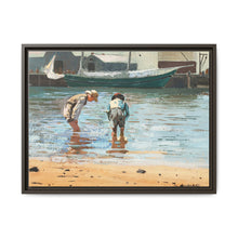 Boys Wading (1873) by Winslow Homer - NOMADEN ART GALLERY