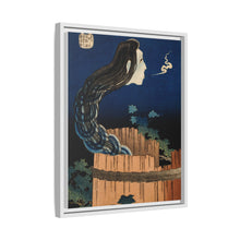 The Plate Mansion by Katsushika Hokusai (1760-1849), a traditional Japanese Ukyio-e style illustration of traditional Japanese folklore ghost, Okiku - NOMADEN ART GALLERY