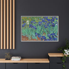 Vincent Van Gogh's Irises (1889). Famous painting, original from the J. Paul Getty Museum. - NOMADEN ART GALLERY