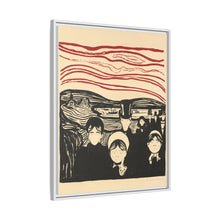 Edvard Munch's Anxiety (Angst) (1896) - NOMADEN ART GALLERY
