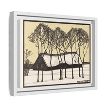 Farm in the snow (1918) by Julie de Graag