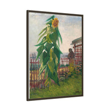 Vincent van Gogh's Allotment with Sunflower (1887) - NOMADEN ART GALLERY