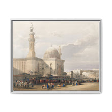 Mosque of Sultan Hassan from the Great Square of the Rumeyleh illustration by David Roberts (1796–1864) - NOMADEN ART GALLERY