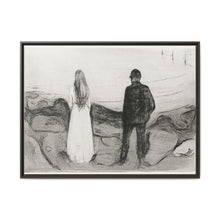 Two Human Beings. The Lonely Ones (1894) by Edvard Munch - NOMADEN ART GALLERY