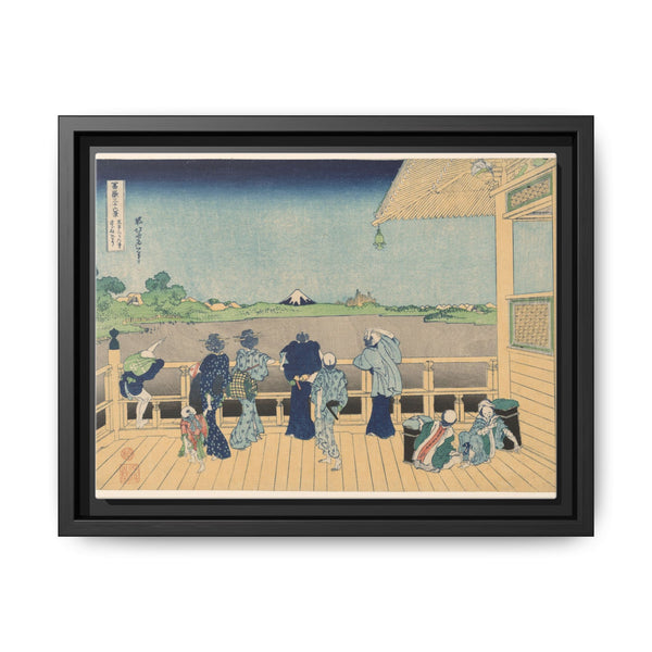 Sazai Hall at the Temple of the Five Hundred Arhats (Gohyakurakanji Sazaido), from the series "Thirty-six Views of Mount Fuji (Fugaku sanjurokkei)" by Katsushika Hokusai - NOMADEN ART GALLERY