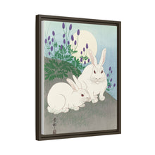 Rabbits at full moon (1920 - 1930) by Ohara Koson