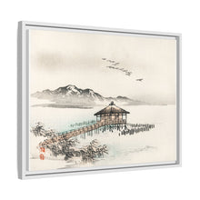 Cottage by the sea by Kōno Bairei (1844-1895)