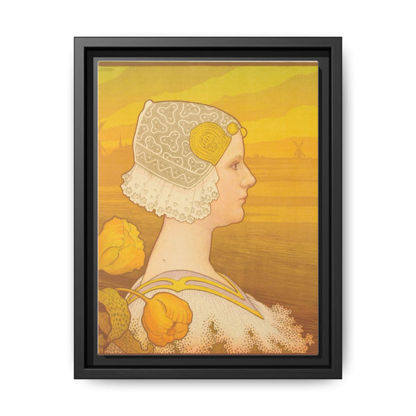 Queen Wilhelmina of the Netherlands (1901) by Paul Berthon - NOMADEN ART GALLERY