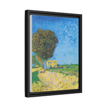 Vincent van Gogh's Avenue at Arles with houses (1888) - NOMADEN ART GALLERY