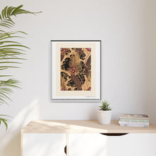 Flower pattern Art Deco stencil print in oriental style. Original from our own 1914 edition of Samarkande