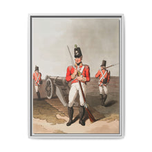 Illustration of East York militia from The Costume of Yorkshire (1814) by George Walker - NOMADEN ART GALLERY
