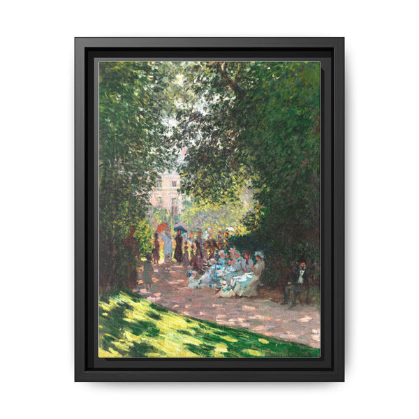 The Parc Monceau (1878) by Claude Monet - NOMADEN ART GALLERY