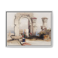 Ruins Temple on the Island of Biggeh Nubia illustration by David Roberts (1796–1864) - NOMADEN ART GALLERY