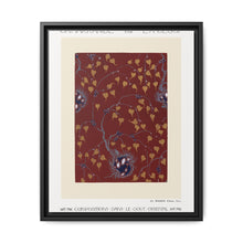 Art Nouveau Flower pattern pochoir print in oriental style. Original from our own 1914 edition of Samarkande - NOMADEN ART GALLERY