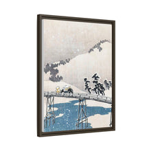 Snowy landscape with Mount Fuji (1900–1910) by Ohara Koson