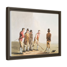Illustration of nor and spell from The Costume of Yorkshire (1814) by George Walker