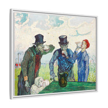 The Drinkers (1890) by Vincent Van Gogh. Original from the Art Institute of Chicago - NOMADEN ART GALLERY