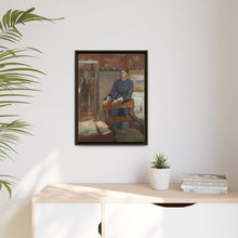 Hélène Rouart in her Father's Study (1886) by Edgar Degas