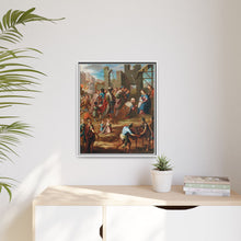 The Adoration of the Kings with Viceroy Pedro de Castro y Figueroa, Duke of La Conquista (La adoracion de los reyes con el virrey Pedro de Castro y Figueroa, duque de la Conquista) by Nicolas Enriquez.