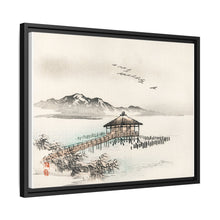 Cottage by the sea by Kōno Bairei (1844-1895)