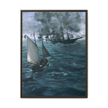 The Battle of the Kearsarge and the Alabama by Édouard Manet - NOMADEN ART GALLERY