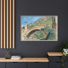 Claude Monet's Bridge at Dolceacqua (1884) - NOMADEN ART GALLERY