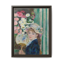 Woman with a Fan (c. 1879) by Pierre Auguste Renoir - NOMADEN ART GALLERY