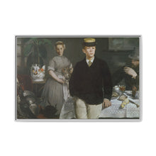 Luncheon in the Studio (1868) by Edouard Manet - NOMADEN ART GALLERY