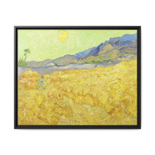 Van Gogh's Wheatfield with a reaper (1889) - NOMADEN ART GALLERY