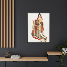 Benten (Goddess of Love) (18th–19th century), vintage Japanese woman illustration by Katsushika Hokusai. - NOMADEN ART GALLERY