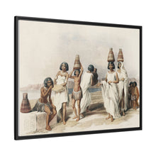 Nubian women at Kortie on the Nile illustration by David Roberts (1796–1864)
