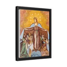 Fresco of Virgin-of-Mercy on the northern wall of the subsidiary church Saint Anna in Saager