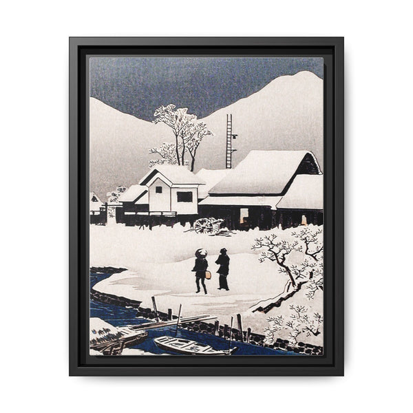 Snow at Nipponmatsu (ca.1926–1927) print in high resolution by Hiroaki Takahashi - NOMADEN ART GALLERY
