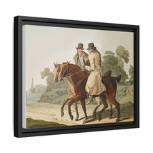 Illustration of farmers from The Costume of Yorkshire (1814) by George Walker