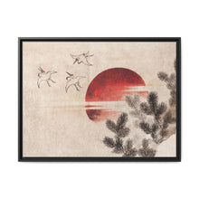 Katsushika Hokusai's birds and sunset, from Album of Sketches (1814) - NOMADEN ART GALLERY