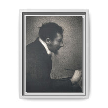 Aman-Jean, Portrait of Edmond Francois Aman-Jean (ca. 1882–1883) by by Georges Seurat - NOMADEN ART GALLERY