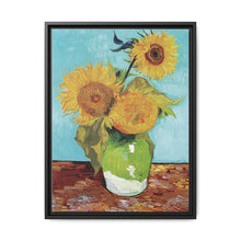 Vincent van Gogh's Vase with Three Sunflowers (1888) - NOMADEN ART GALLERY