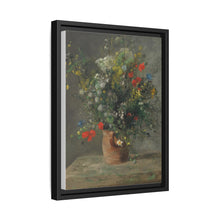 Flores en un jarrón (c. 1866), cuadro de alta resolución de Pierre-Auguste Renoir 