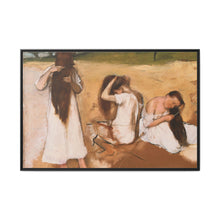 Women Combing Their Hair (ca. 1875) by Edgar Degas - NOMADEN ART GALLERY