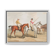 Illustration of jockies from The Costume of Yorkshire (1814) by George Walker - NOMADEN ART GALLERY