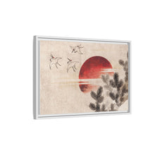 Katsushika Hokusai's birds and sunset, from Album of Sketches (1814) - NOMADEN ART GALLERY