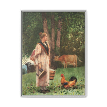 The Milk Maid (1878) by Winslow Homer - NOMADEN ART GALLERY