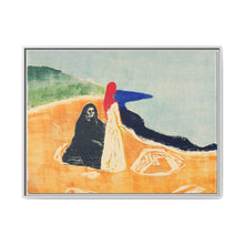 Two Women on the Shore (1898) by Edvard Munch - NOMADEN ART GALLERY
