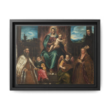 Doge Alvise Mocenigo and Family before the Madonna and Child (c. 1575) by Jacopo Tintoretto - NOMADEN ART GALLERY